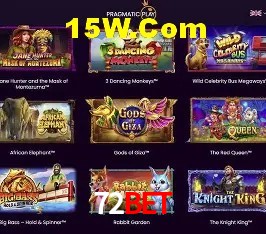 Provedores de Jogos 72Bet
